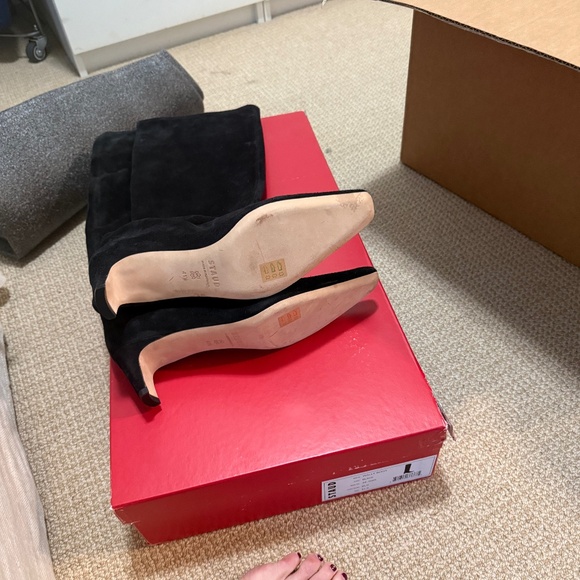STAUD Shoes - STAUD Wally Black Suede Boot